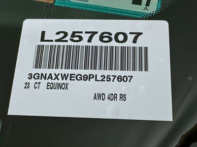 2023 Chevrolet Equinox RS