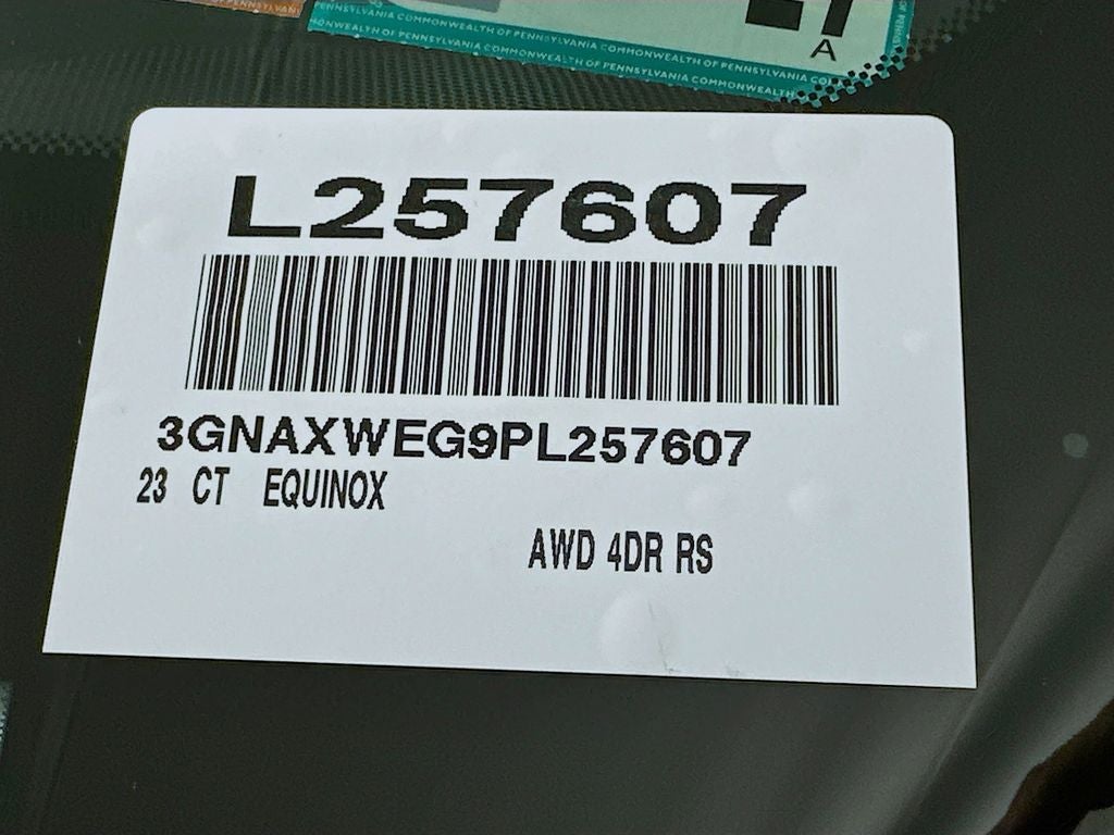 2023 Chevrolet Equinox RS