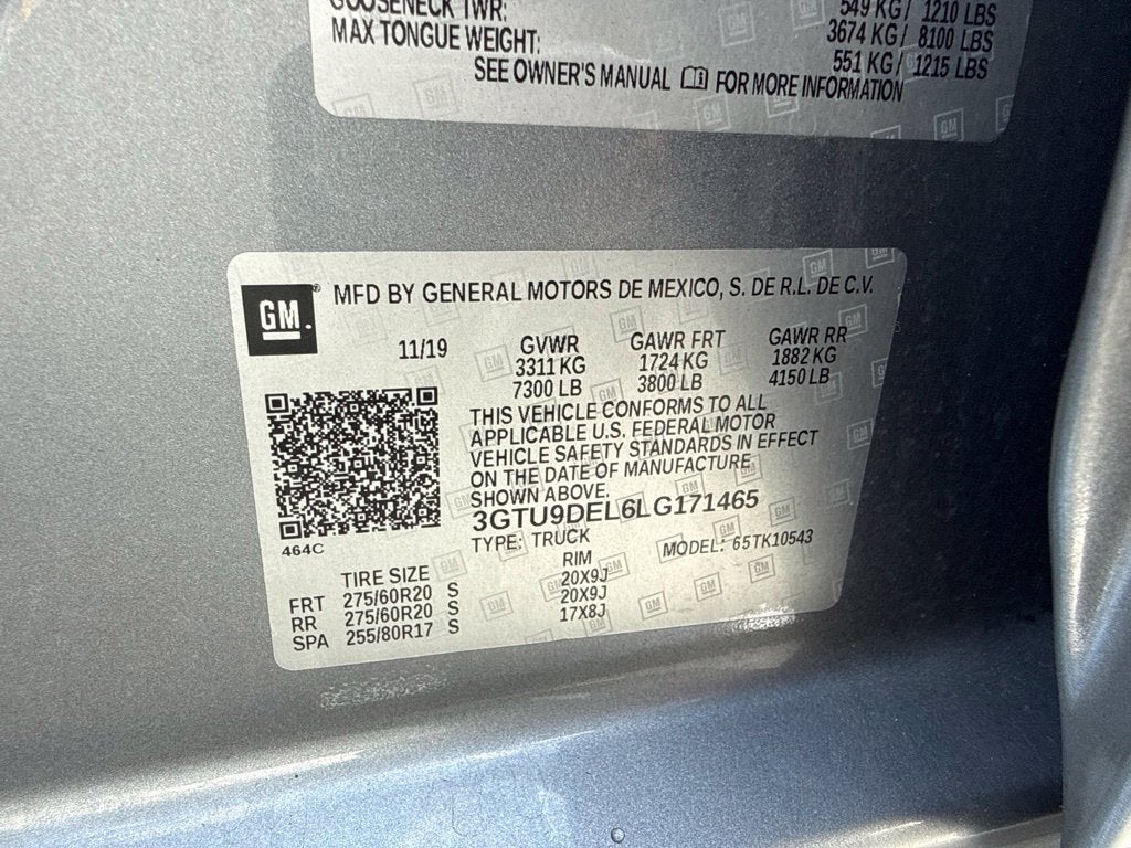 2020 GMC Sierra 1500 SLT