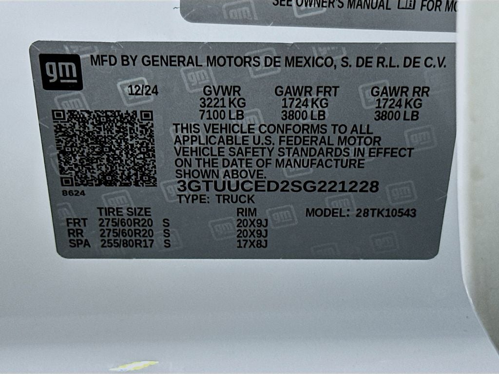2025 GMC Sierra 1500 Elevation