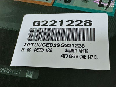 2025 GMC Sierra 1500 Elevation