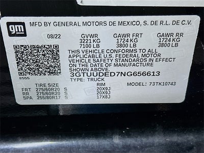 2022 GMC Sierra 1500 SLT