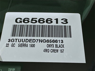 2022 GMC Sierra 1500 SLT