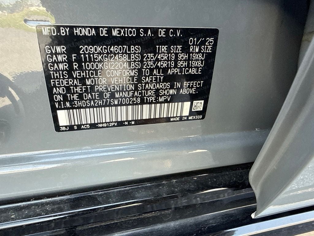 2025 Acura ADX A-Spec Advance Package