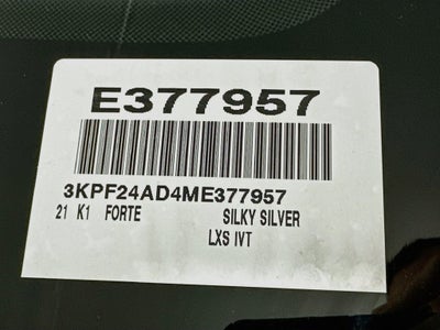 2021 Kia Forte LXS