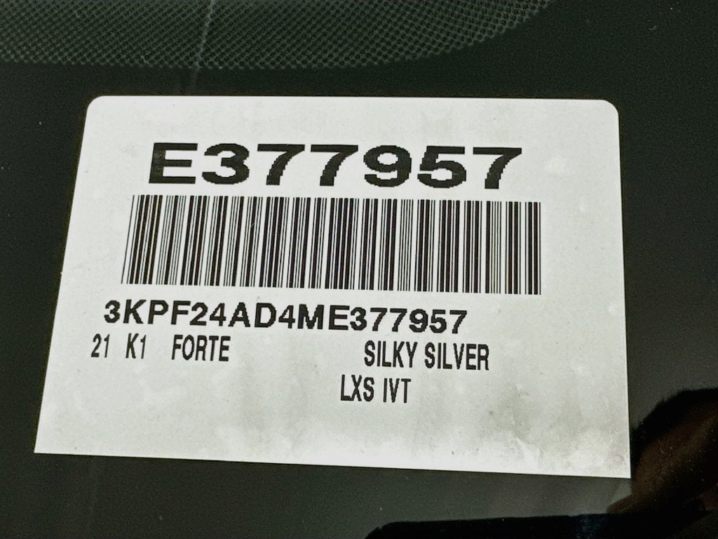 2021 Kia Forte LXS