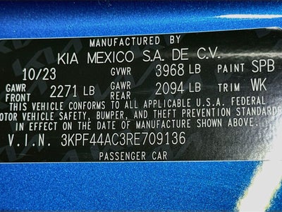 2024 Kia Forte GT