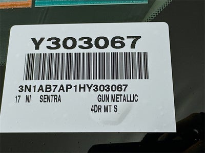 2017 Nissan Sentra S