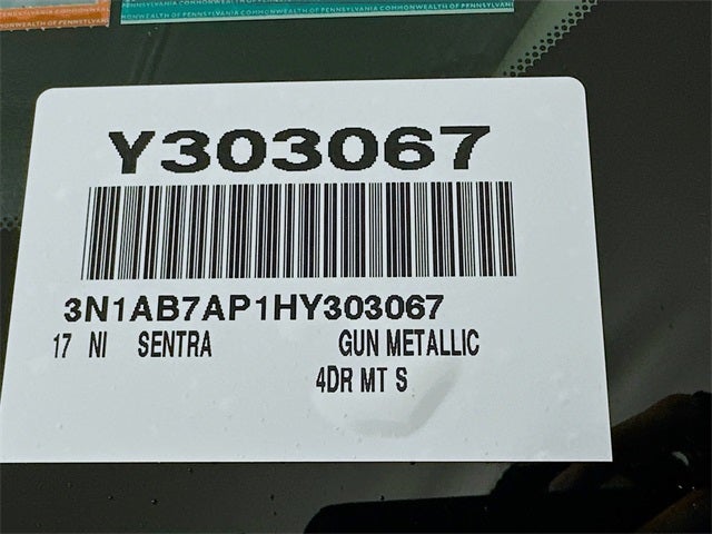 2017 Nissan Sentra S