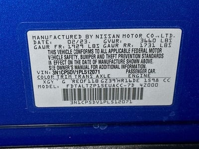 2023 Nissan Kicks SR