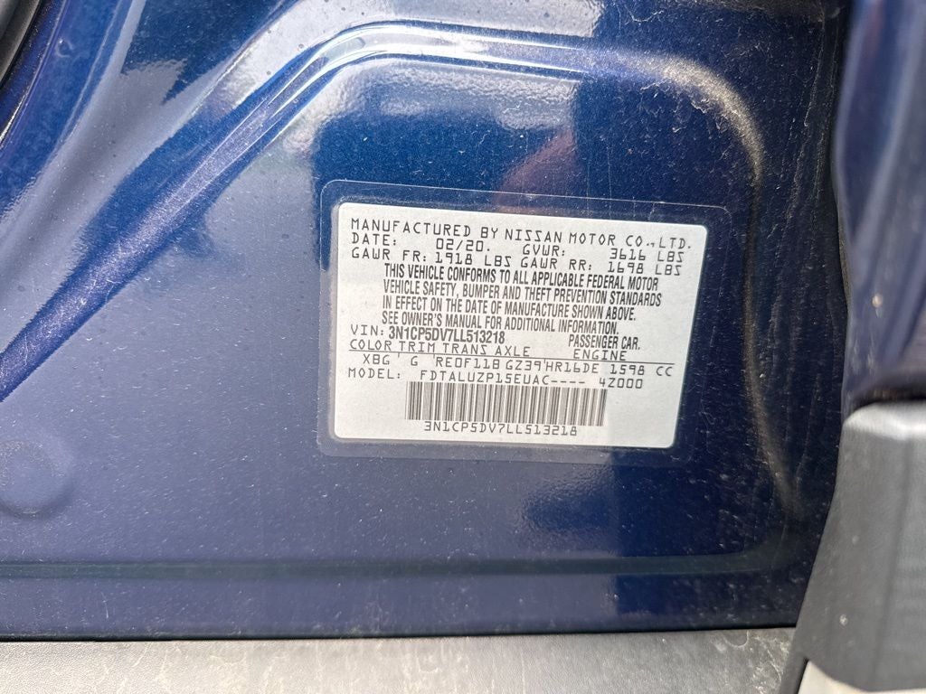 2020 Nissan Kicks SR