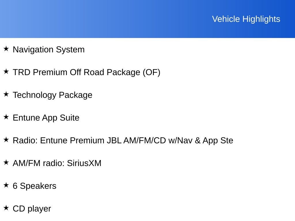 2019 Toyota Tacoma TRD Off-Road V6