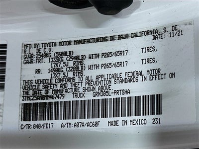 2022 Toyota Tacoma TRD Sport V6