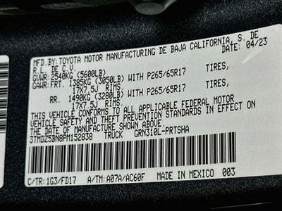 2023 Toyota Tacoma TRD Sport V6