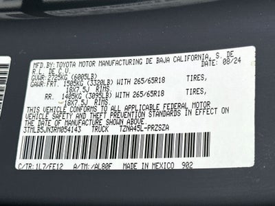 2024 Toyota Tacoma TRD Sport