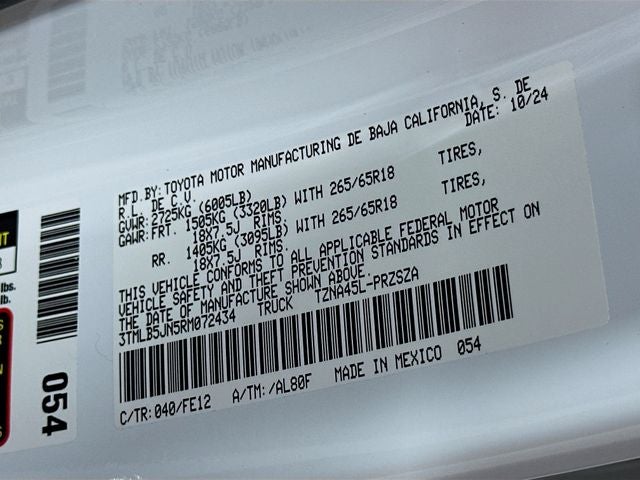 2024 Toyota Tacoma TRD Sport