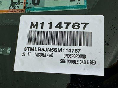 2025 Toyota Tacoma SR5