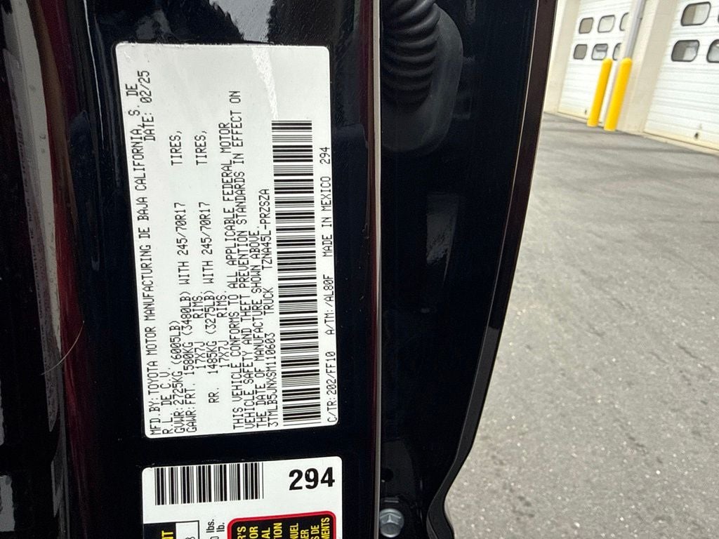 2025 Toyota Tacoma SR5