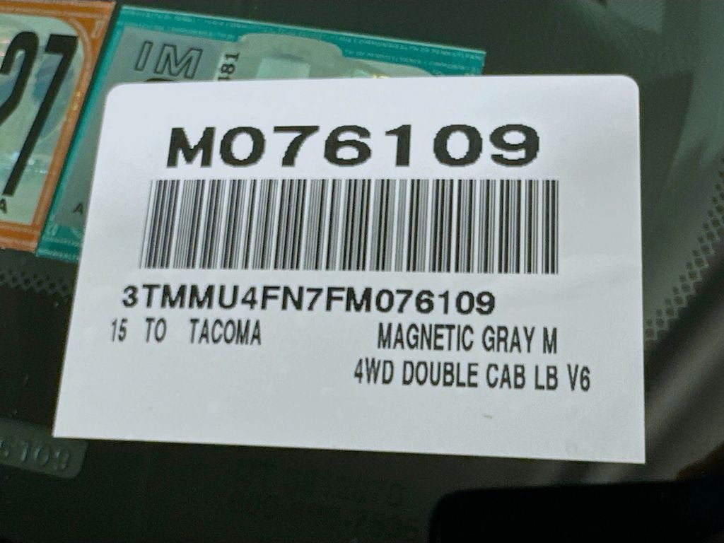 2015 Toyota Tacoma Base V6