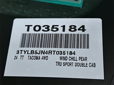 2024 Toyota Tacoma TRD Sport