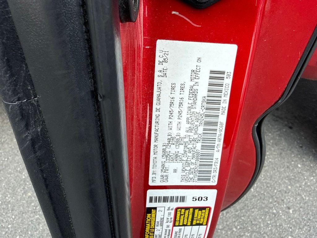 2021 Toyota Tacoma SR