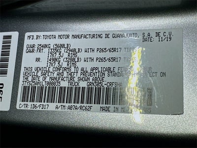 2020 Toyota Tacoma TRD Sport V6