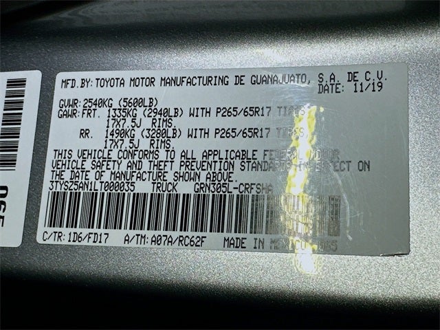 2020 Toyota Tacoma TRD Sport V6