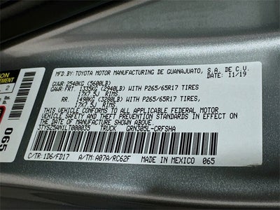 2020 Toyota Tacoma TRD Sport V6