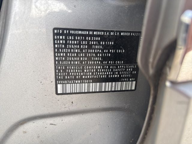 2021 Volkswagen Tiguan 2.0T SEL Premium R-Line