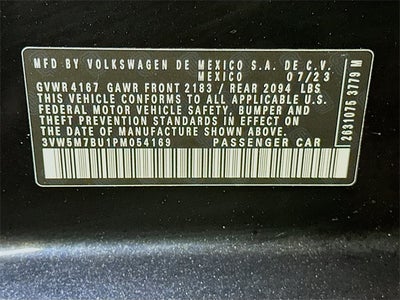 2023 Volkswagen Jetta 1.5T S