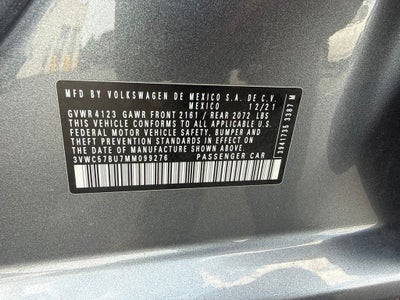 2021 Volkswagen Jetta 1.4T S