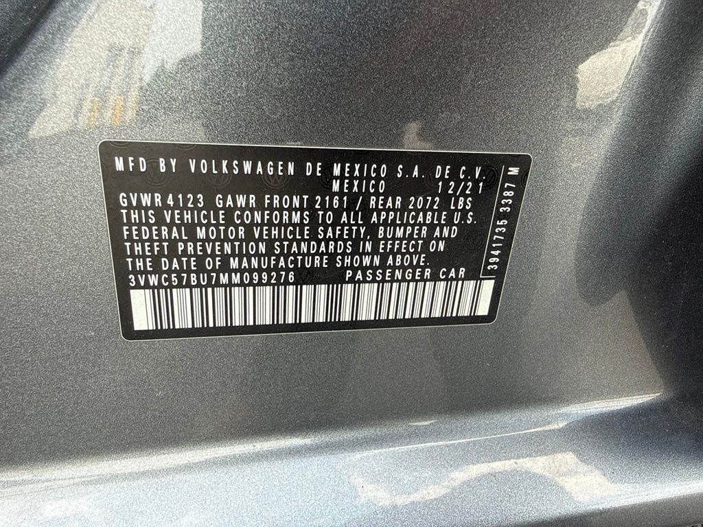 2021 Volkswagen Jetta 1.4T S