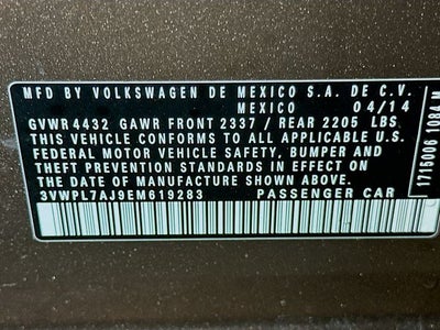 2014 Volkswagen Jetta SportWagen 2.0L TDI