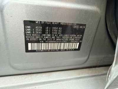 2017 Subaru Legacy 2.5i Limited