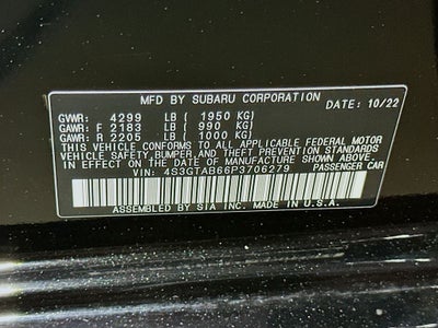 2023 Subaru Impreza Base