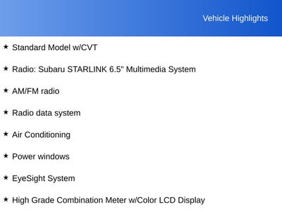 2023 Subaru Impreza Base