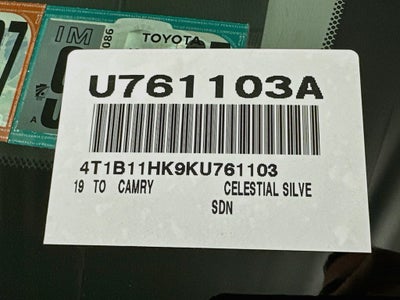 2019 Toyota Camry SE