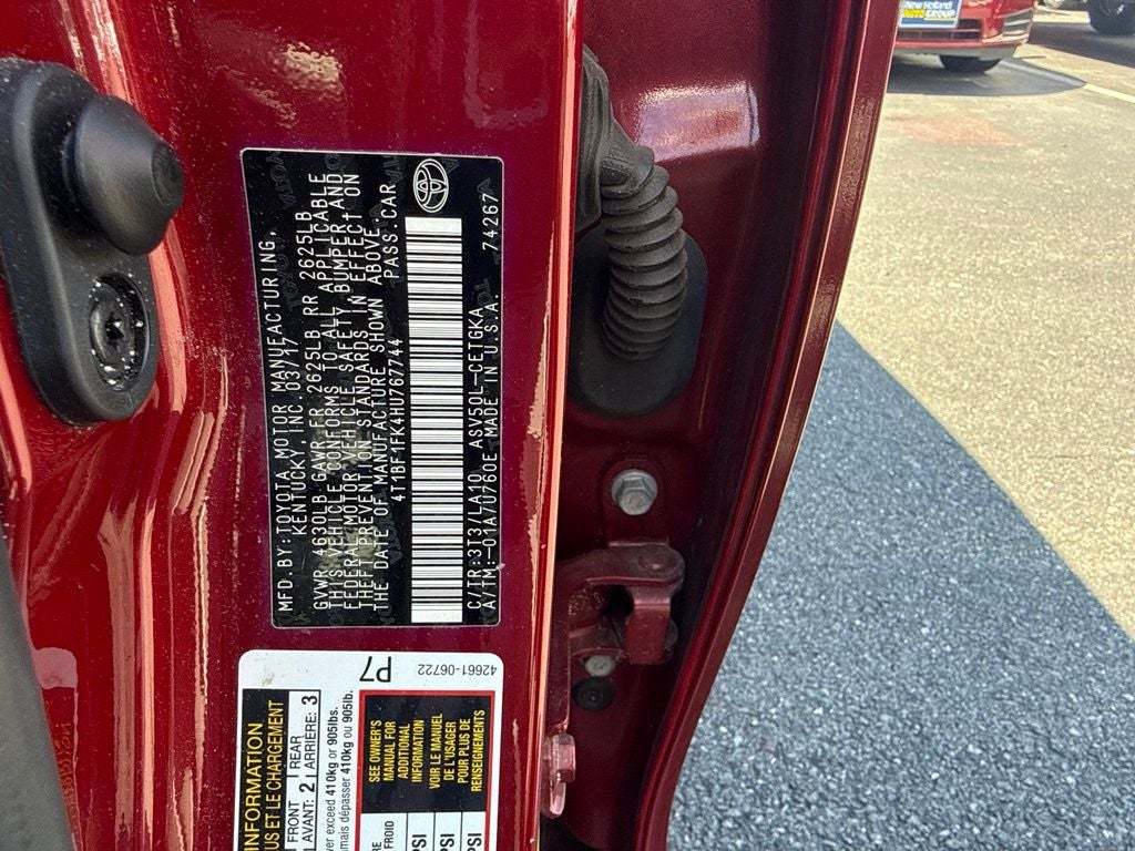 2017 Toyota Camry XLE