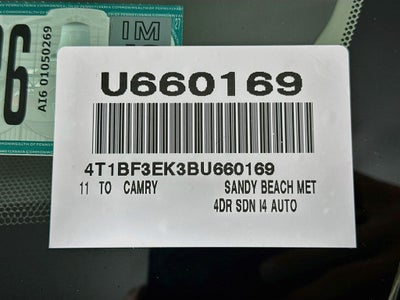 2011 Toyota Camry XLE