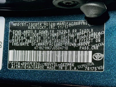 2018 Toyota Camry XSE V6