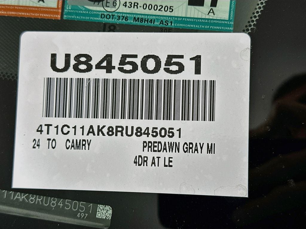 2024 Toyota Camry LE