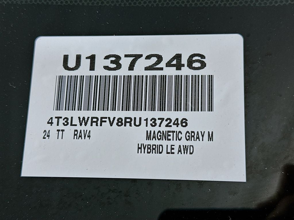 2024 Toyota RAV4 Hybrid LE