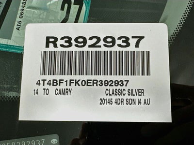 2014 Toyota Camry XLE 2014.5
