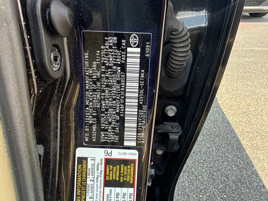 2015 Toyota Camry LE
