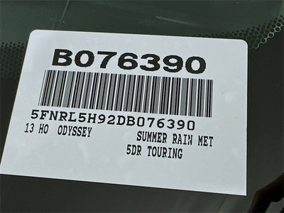 2013 Honda Odyssey Touring