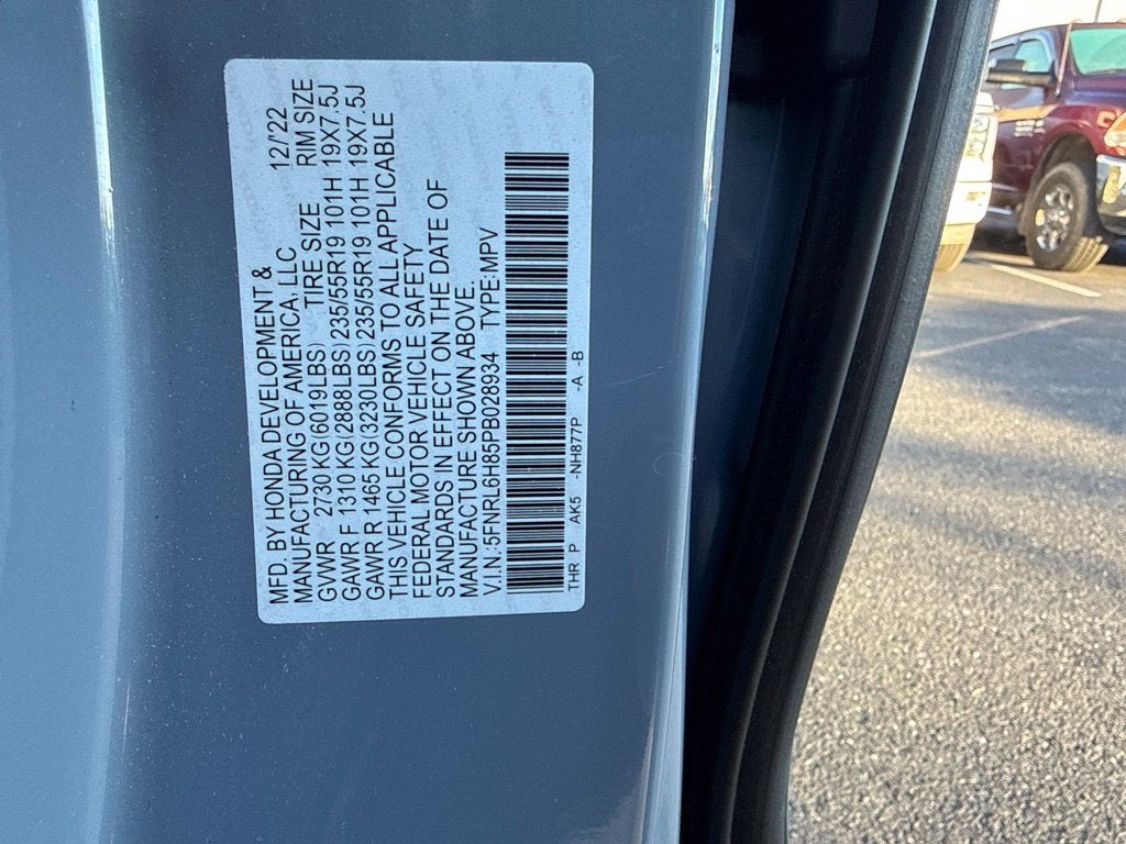 2023 Honda Odyssey Touring
