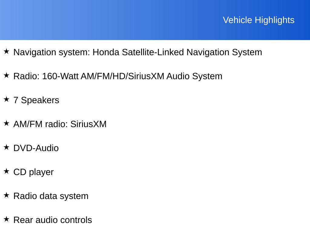 2023 Honda Odyssey Touring