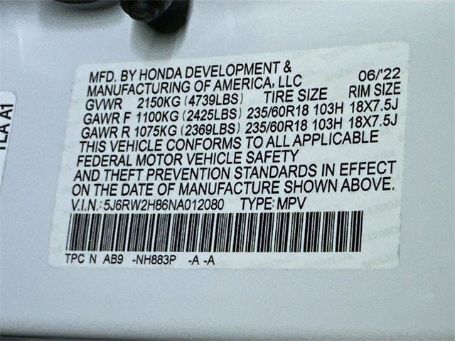 2022 Honda CR-V EX-L