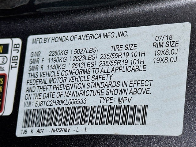 2019 Acura RDX Base SH-AWD