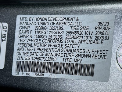 2023 Acura RDX A-Spec Package SH-AWD